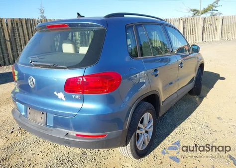 2017 Volkswagen Tiguan 2.0T S из США, поврежденный, VIN WVGAV7AX8HW510272